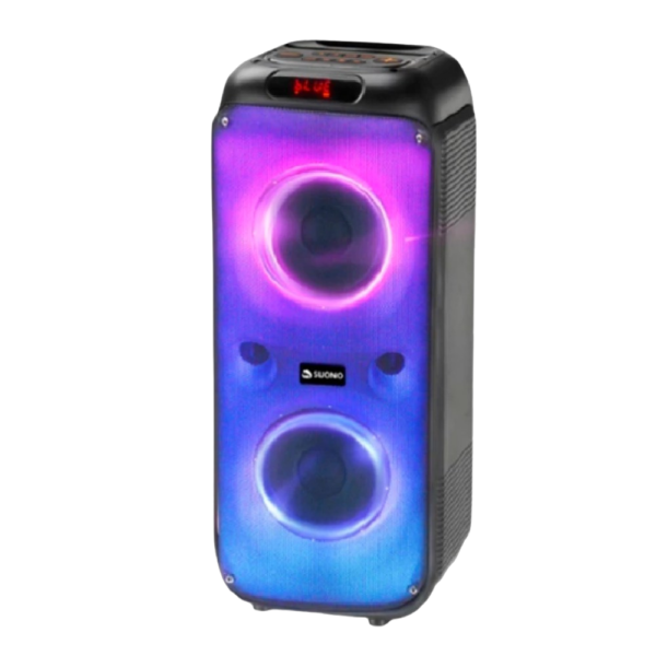 Parlante Suono Doble 8 Pulgadas con Bluetooth