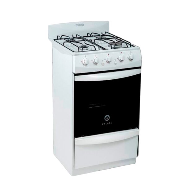 Cocina Escorial Master 56cm Blanca Gas Natural