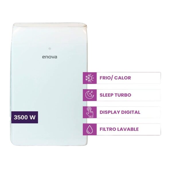 Aire Portatil Enova 3500W sin Instalacion Fija