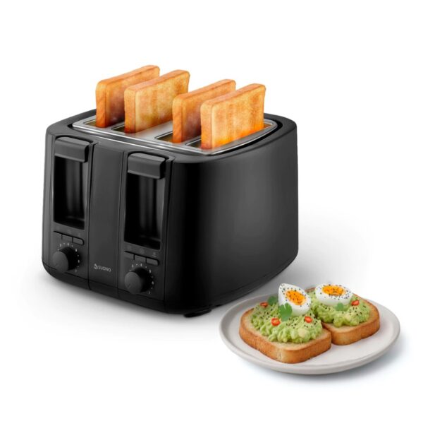 Tostadora Suono 2 Panes Negra