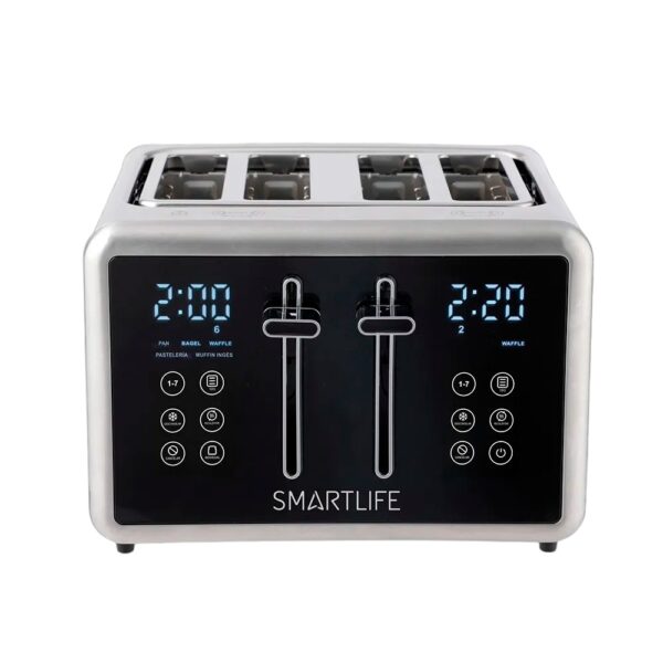Tostadora Smartlife 4 Panes Gran Capacidad