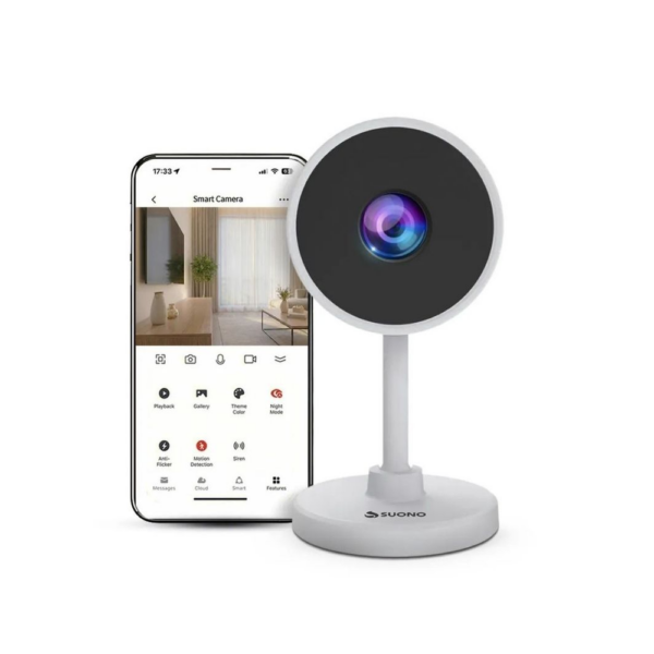 Mini Camara de Seguridad Suono 2MP Wifi