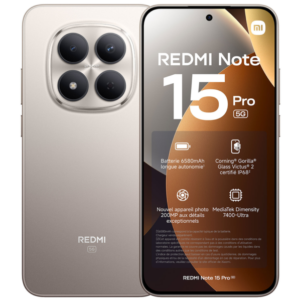 Celular Xiaomi Redmi Note 15 Pro 12GB 512GB